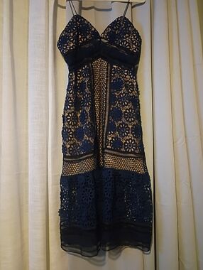 Self-Portrait | Dresses | Floral Chiffon Mididress | Poshmark